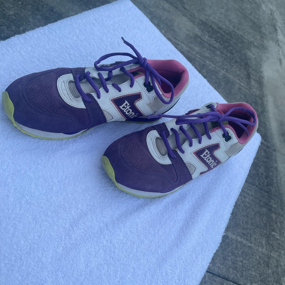 Etonic Purple and Pink Athletic Shoes for Men